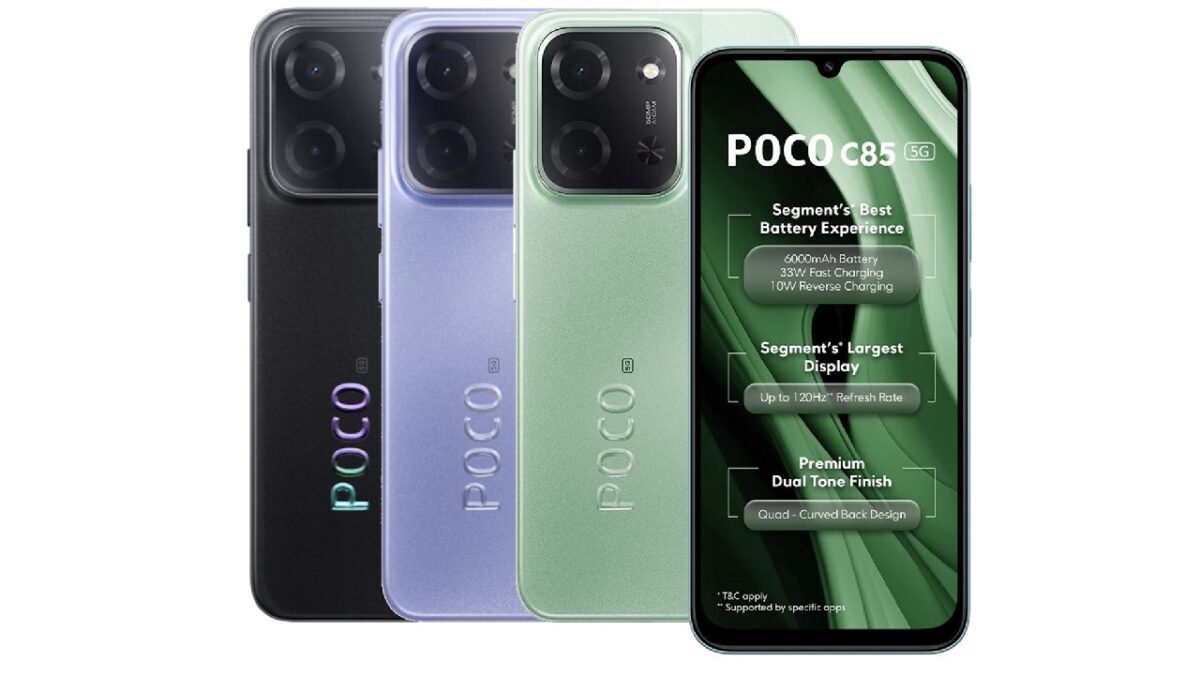 Poco C85 با تمرکز بر قدرت سخت‌افزاری نسبت به قیمت، از تراشه Mediatek Helio G81 Ultra استفاده می‌کند که برای اجرای برنامه‌های روزمره و حتی برخی بازی‌های سبک مناسب است. 