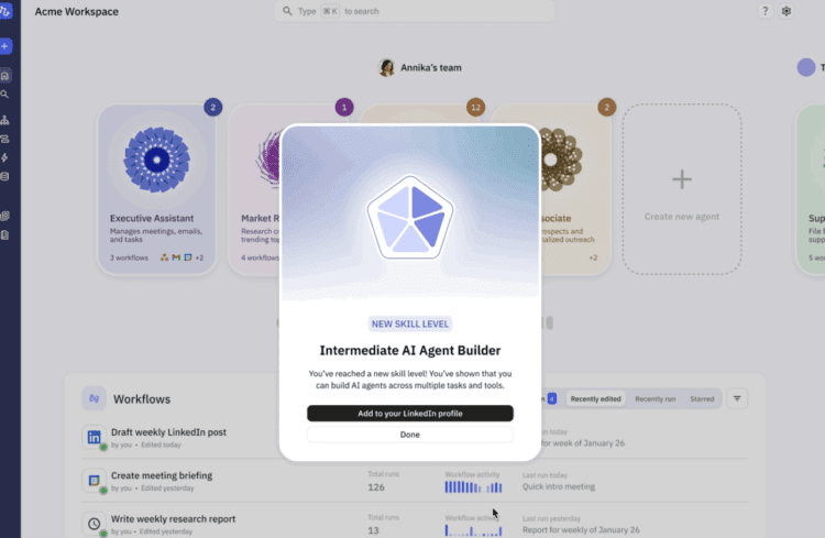 پلتفرم لینکدین امکان نمایش مهارت برنامه‌نویسی با هوش مصنوعی را فراهم کرد