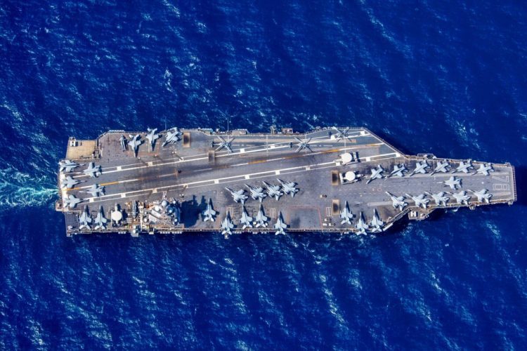 از کار افتادن مکرر توالتها در ناو یواساس جرالد آر فورد آمریکا