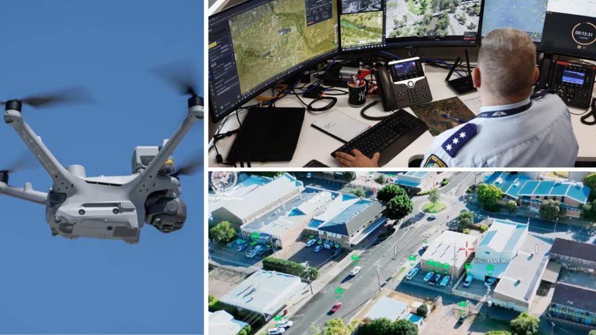 استقرار پهپادهای پلیس استرالیا در شهر موری برای کمک به کاهش نرخ جرم منطقه