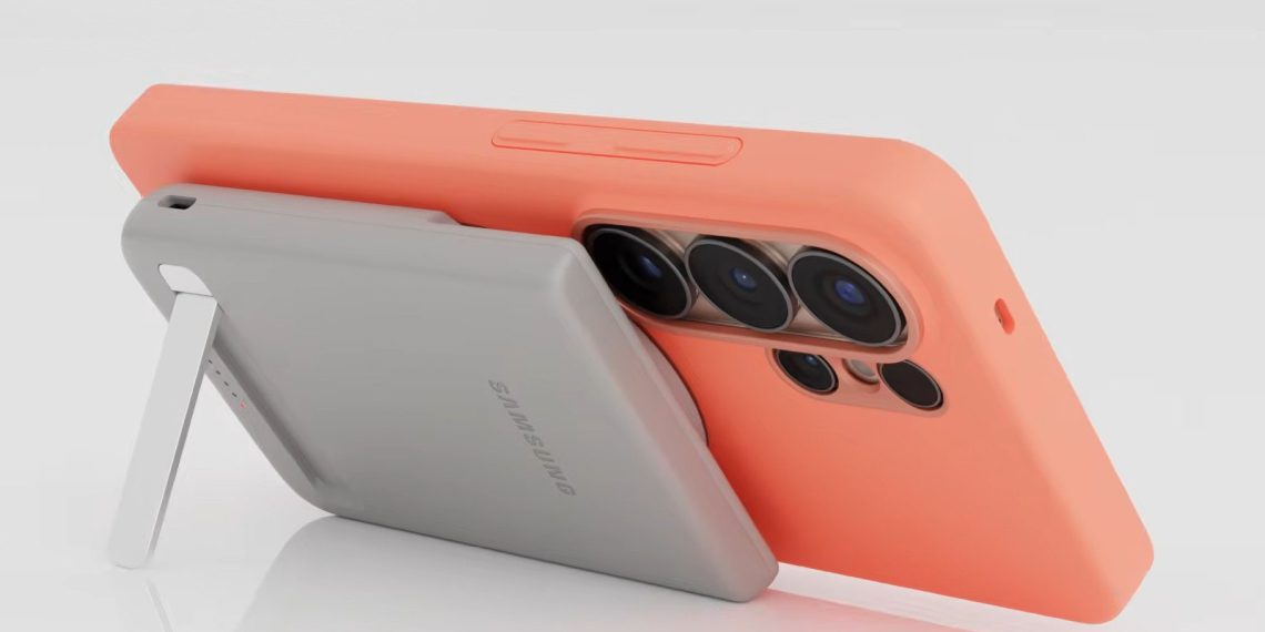 پاوربانک مغناطیسی جدید سری Galaxy S26 با شارژ بیسیم و قابلیت حمل آسان