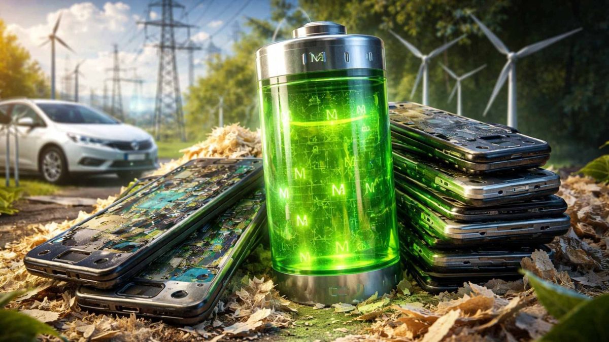 چین باتریهای موبایل قدیمی و لیگنین صنعتی را به باتریهای سدیم-یونی تبدیل می کند
