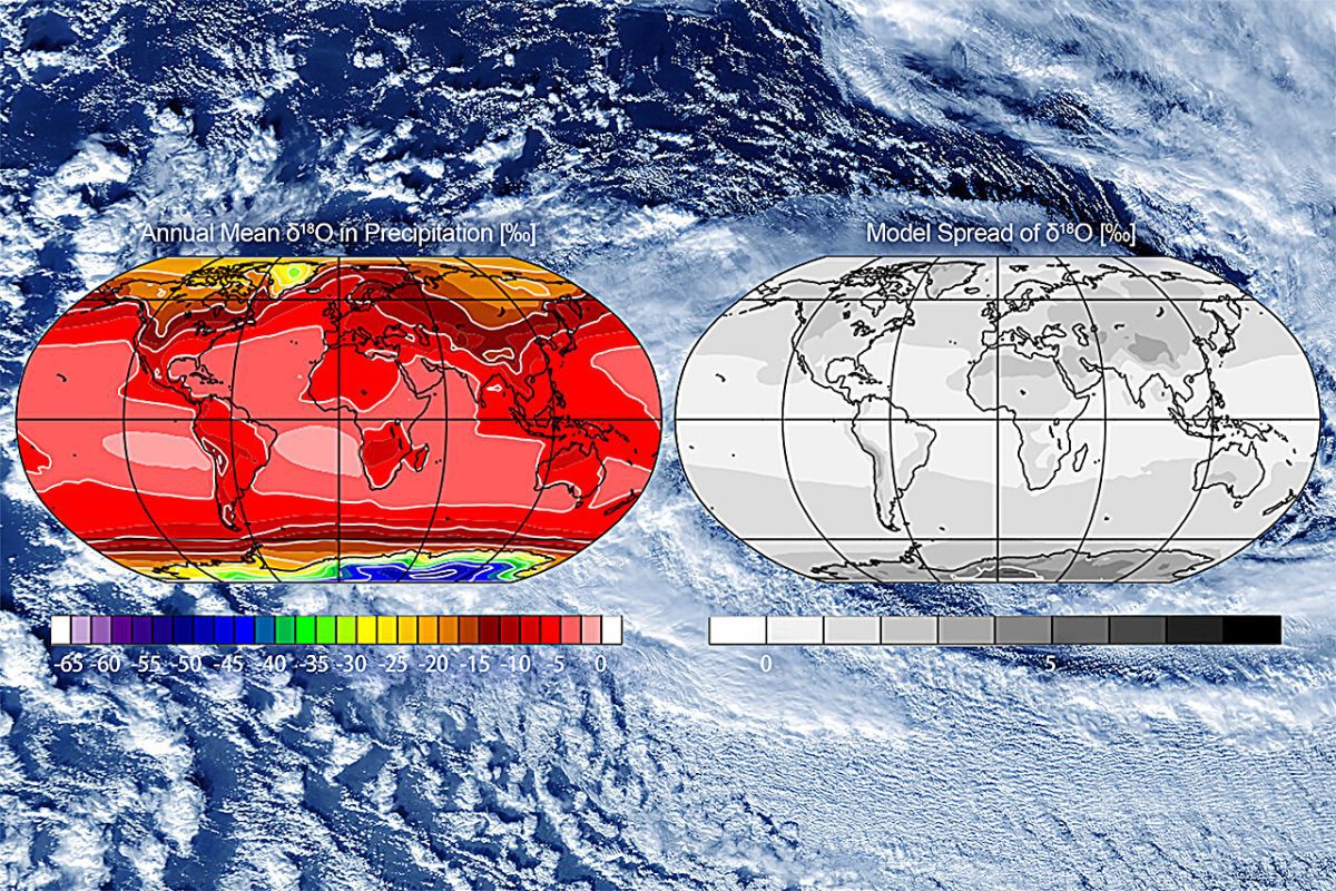 ژاپن تاریخچه جوی بارش و بخار آب را بازسازی کرد
