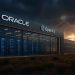 تصویر مفهومی دیتاسنتر مشترک Oracle و OpenAI؛ نمایش همکاری استراتژیک برای تقویت زیرساخت‌های ابری و پردازش سنگین هوش مصنوعی.