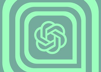 لوگوی OpenAI با طراحی مینیمال به رنگ سبز، نمایش هویت بصری OpenAI و فناوری هوش مصنوعی