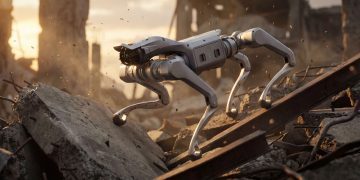 معرفی سگ رباتیک پیشرفته‌ As2 که ۶۵ کیلوگرم بار حمل می‌ کند