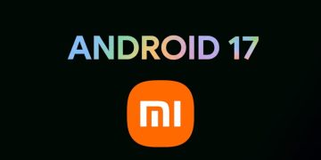 تصویر گرافیکی اندروید ۱۷ در کنار لوگوی شیائومی، اشاره به دریافت به‌روزرسانی Android 17 برای دستگاه‌های Xiaomi