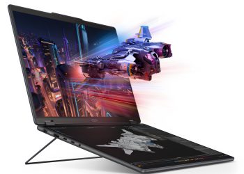 لپ‌تاپ مفهومی سه‌بعدی Lenovo