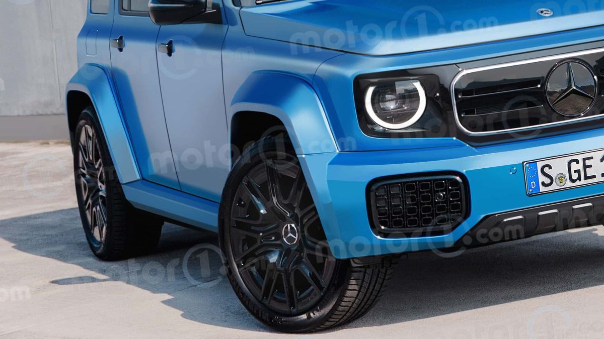 مرسدس‌بنز از نسخه‌ کوچک‌تر G کلاس تا سال ۲۰۲۷ رونمایی می‌ کند