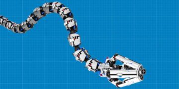 ربات ماری شکل