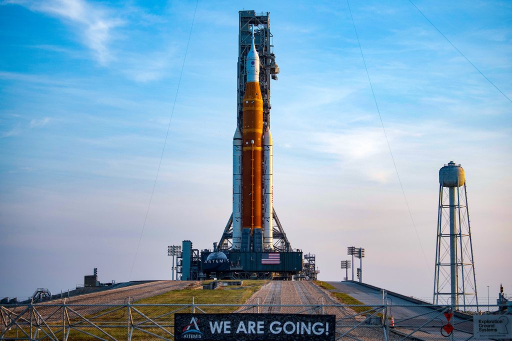 موشک جدید ناسا در فلوریدا آماده پرتاب است
