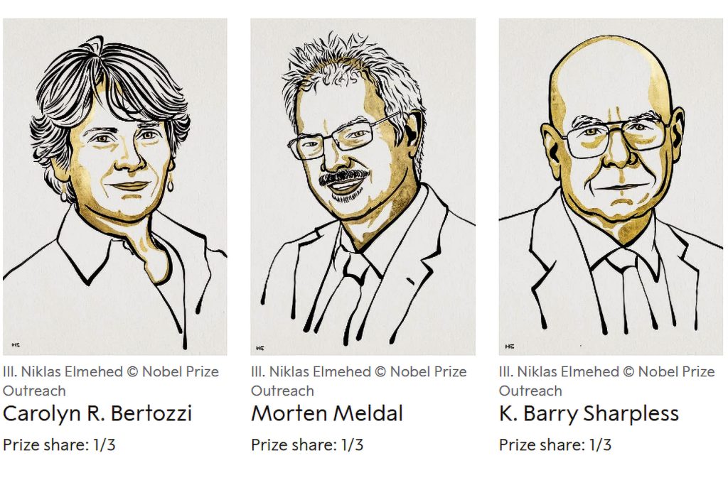 برندگان نوبل شیمی