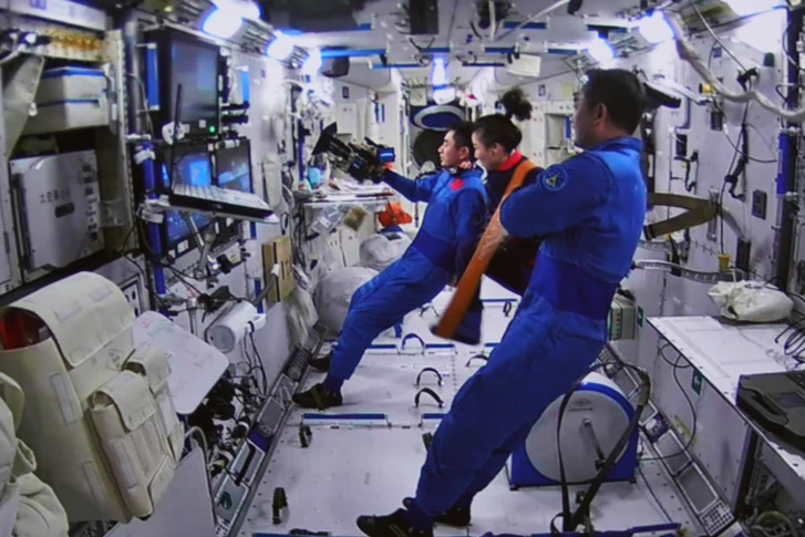 ایستگاه فضایی بین المللی تیانگونگ چین تقریبا تکمیل شده است و سومین و آخرین ماژول قرار است روز دوشنبه به مدار پایین زمین پرتاب شود.