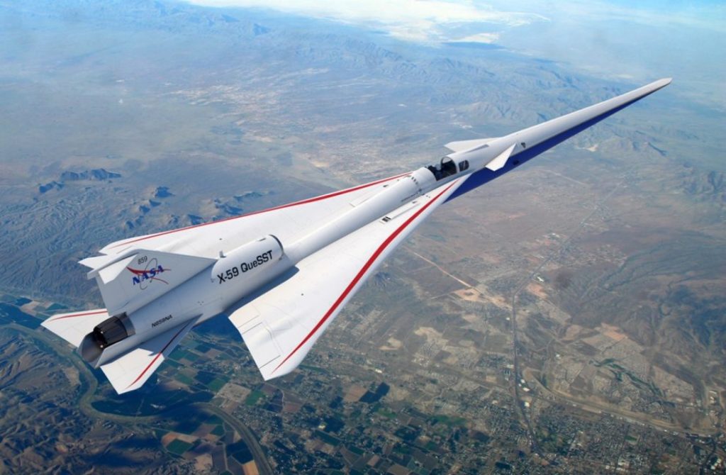 هواپیمای X-59 ناسا