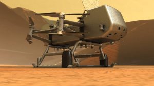 ماموریت اکتشافی روباتیک منحصر به فرد ناسا با استفاده از یک روتور کرافت به نام Dragonfly برای یک پرواز علمی در اطراف سطح تیتان قمر زحل،است