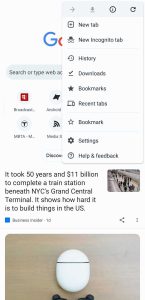 تاریخچه جستجوی گوگل