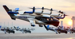 در سال 2025، یونایتد ایرلاینز با استفاده از هواپیماهای (eVTOL) شرکت Archer Aviation ، یک سرویس تاکسی هوایی راه اندازی خواهد کرد.