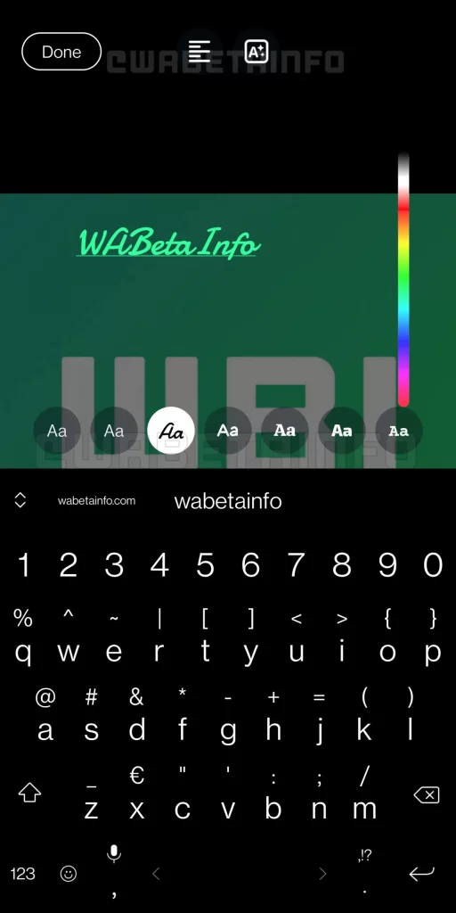 بر اساس گزارشی از WABetainfo.com، به‌روزرسانی جدید واتساپ تجربه جدیدی از ویرایش متن .حتی فراتر از آن را در اختیار کاربران قرار می‌دهد.