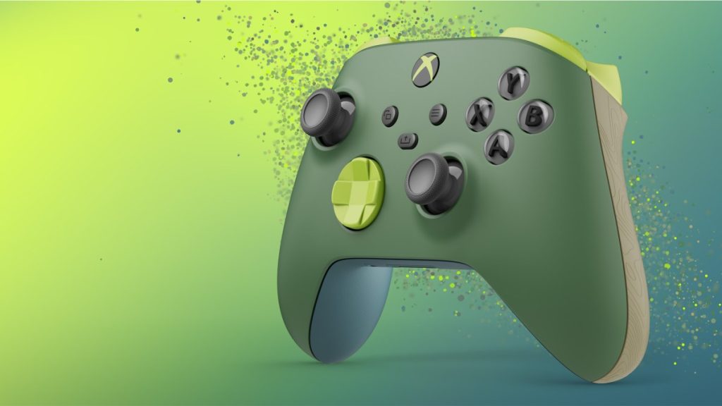 مایکروسافت به تازگی جدیدترین کنترلر Xbox  خود را  که یک سوم از آن، از مواد بازیافتی  تشکیل شده است، معرفی کرد