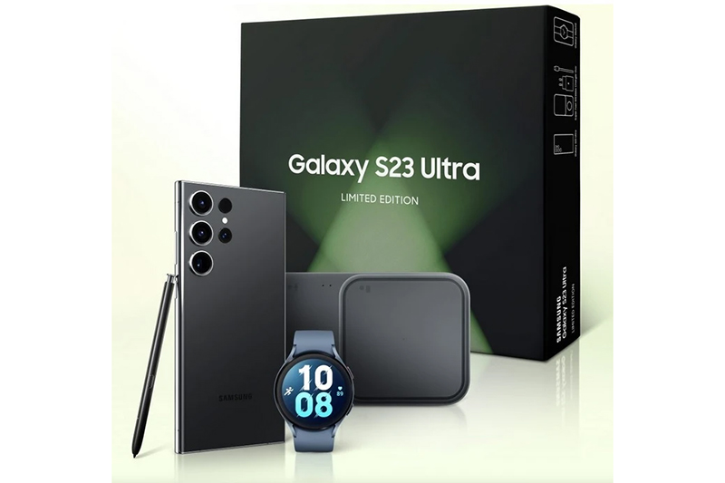 سامسونگ اعلام کرد نسخه Galaxy S23 Ultra را عرضه کرده است اما شامل بسته‌بندی با عنوان نسخه محدود است.