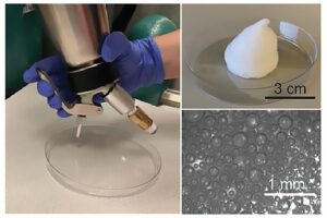 اخیرا محققان از یک تکنیک آشپزی برای ایجاد یک فوم تزریق شده با مونوکسید کربن استفاده کرده اند که درمان سرطان را تقویت می کند
