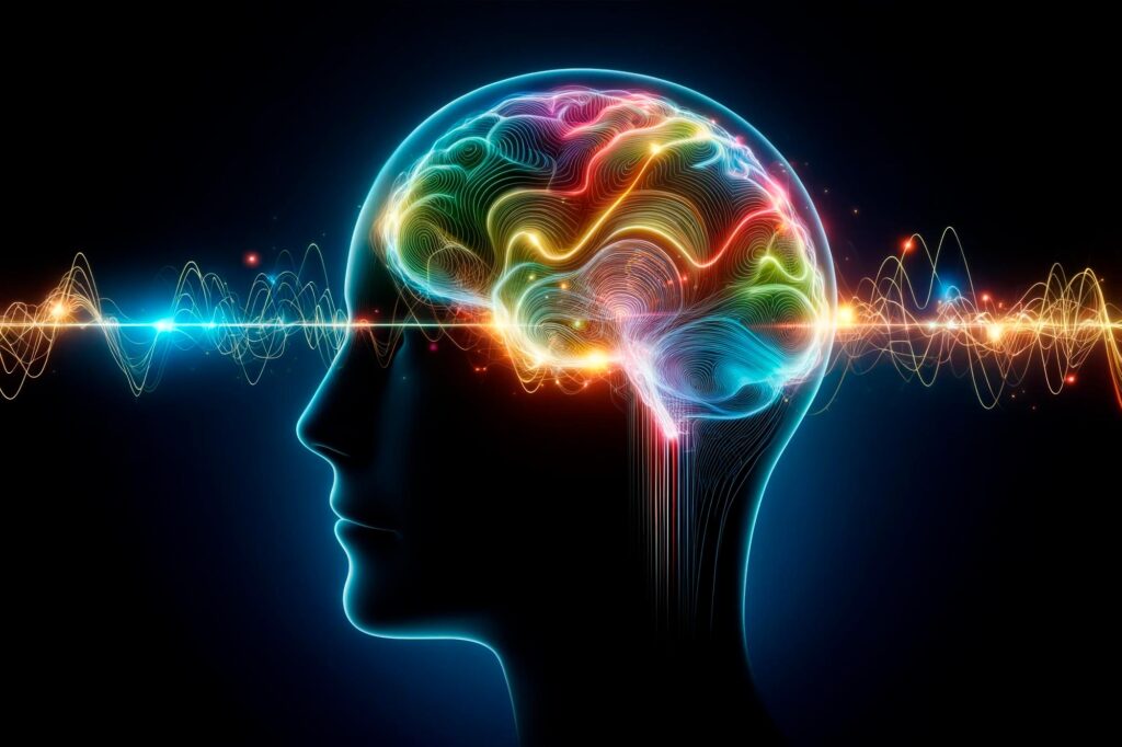 (زیرنویس تصویر: ریتم‌های مغزی برای حافظه، سازماندهی فعالیت‌های عصبی در مناطق مختلف و تأثیرگذاری بر نحوه پردازش و به خاطر سپردن اطلاعات ضروری هستند)