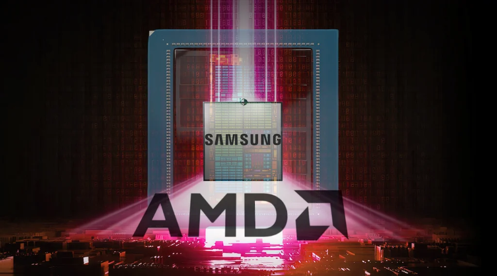 قراردادسامسونگ با AMD برای تولید زیرلایه پردازنده مراکز داده