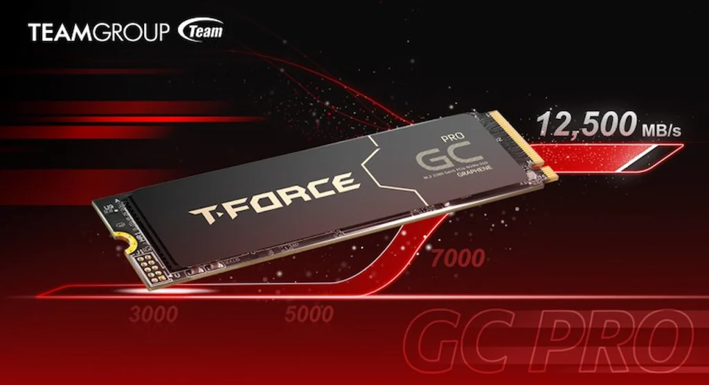 SSDهای جدید T-Force GC PRO Gen5 شرکت TeamGroup معرفی شد