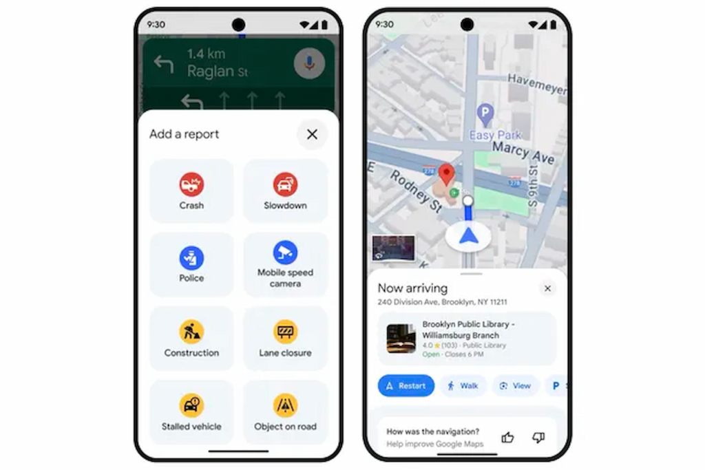 گزارش‌های ترافیکی دقیق‌تر به نسخه جدید گوگل مپ آمد