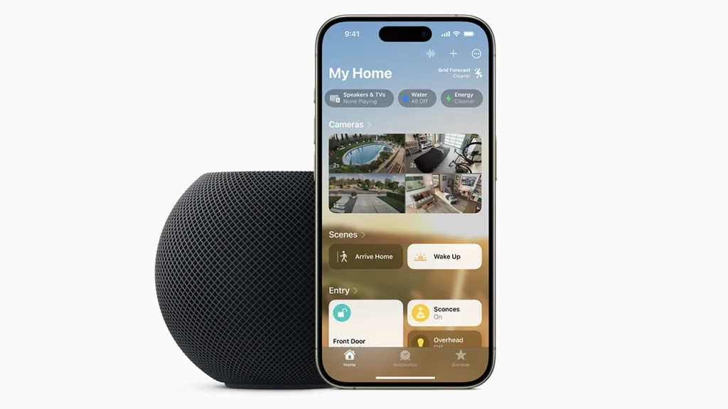 به‌روزرسانی آتی به شما امکان خواهد داد تا کنترل پخش موسیقی از HomePod mini را با استفاده از SharePlay و Apple Music به اشتراک گذاشته و استفاده کنید