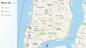 آغاز رقابت گوگل و اپل با انتشار نسخه وب Apple Maps