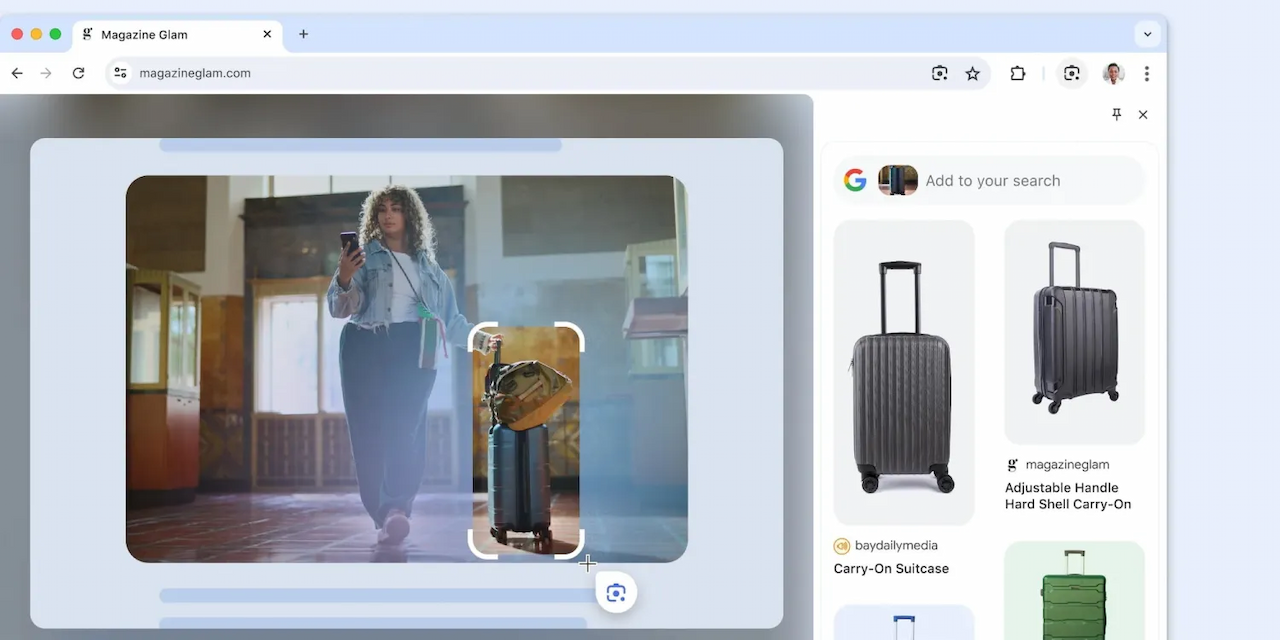 تجربه جست‌وجوی تصویری سریع‌تر و آسان‌تر با گوگل لنز در کروم