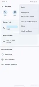 Google Contacts 1