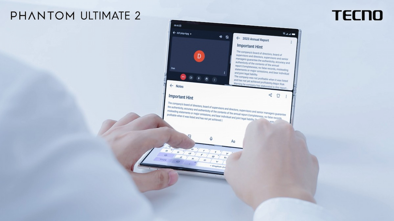 تکنو با Phantom Ultimate 2 به دنیای گوشی&zwnj;های تاشوی سه&zwnj;نمایشگره قدم می&zwnj;گذارد
