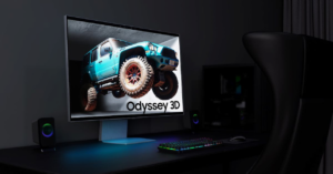 اجرای بازی‌ها به صورت سه‌بعدی بدون عینک با مانیتور Odyssey 3D سامسونگ