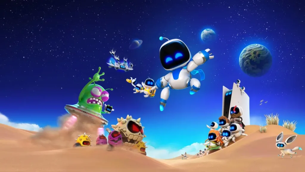 بازی Astro Bot از استودیوی Team Asobi به‌عنوان بازی سال در The Game Awards 2024 شناخته شد