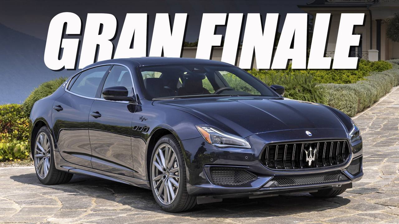 آخرین V-8 مازراتی Quattroporte Grand Finale است