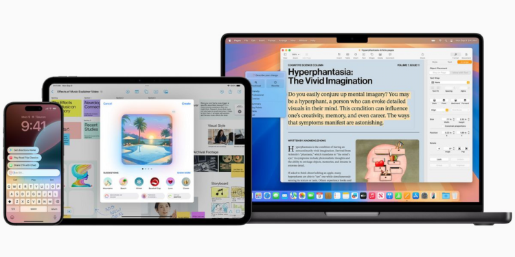 Apple Intelligence به مک‌ها، آیپدهای پیشرفته و آیفون‌ها می‌آید