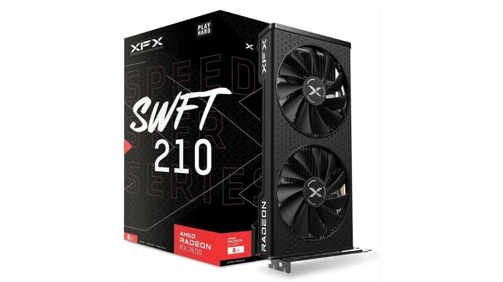 کارت گرافیک XFX Speedster SWFT210 Radeon RX 7600 8GB بهترین گزینه برای رایانه‌‌های شخصی بازی Mini-ITX 