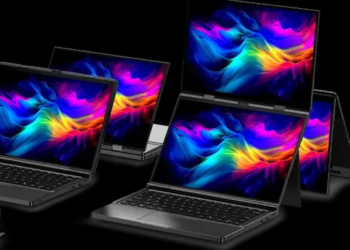 مشخصات فنی و قیمت لپ‌تاپ دو نمایشگره GPD Duo 13.3-inch منتشر شد