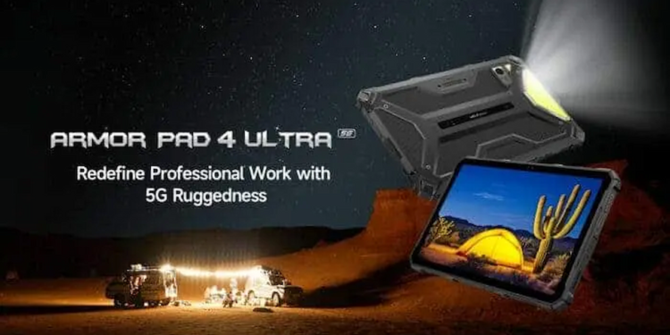 Ulefone اولین تبلت مقاوم Armor Pad 4 Ultra را با دوربین حرارتی رونمایی کرد