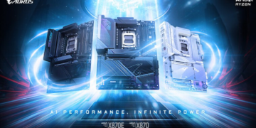 گیگابایت از مادربردهای X870E و X870 برای Ryzen 9000 رونمایی کرد