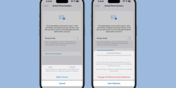 iOS 18.1 با قابلیت جدید تغییر آدرس ایمیل اصلی Apple Account عرضه شد