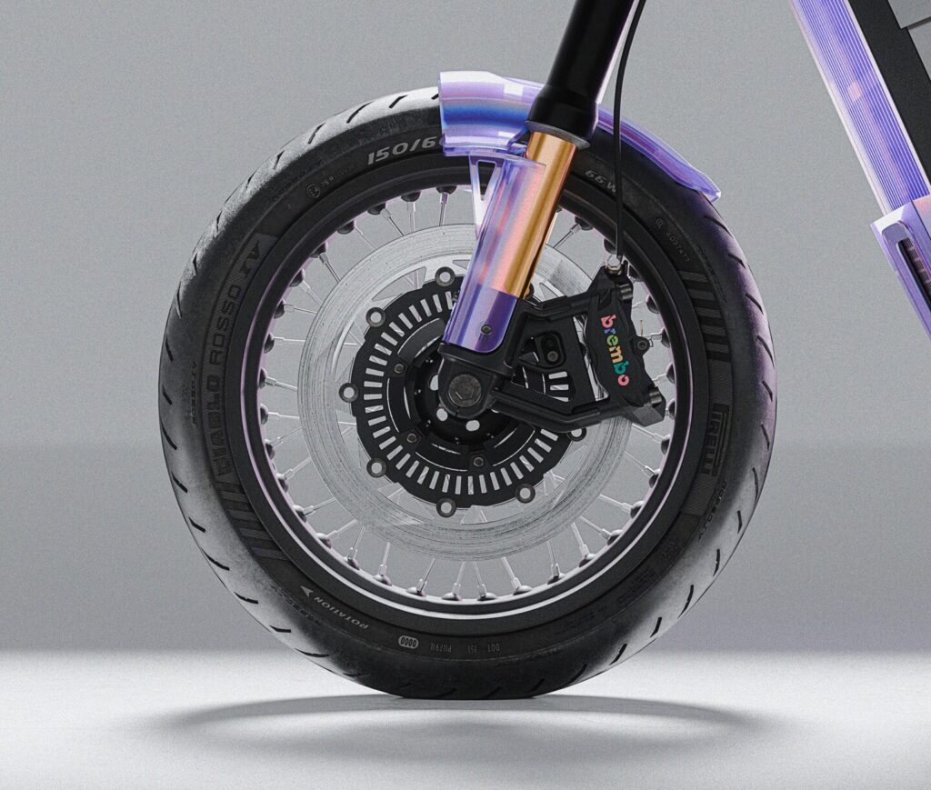 موتورسیکلت شفاف و مینیمالیستی 1α از شرکت DAB Motors معرفی شد