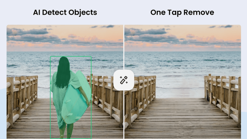 حذف اشیا از تصاویر در آیفون با Object Removal AI Retouch Fix