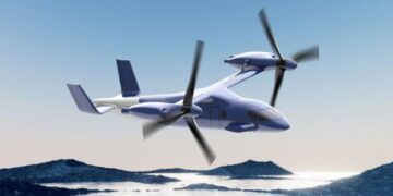 چین اولین هواپیمای تیلت‌روتور ۶ تنی جهان را رونمایی کرد