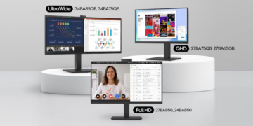 ال‌جی مانیتورهای اولترا واید و QHD جدیدی برای کسب‌وکار معرفی کرد