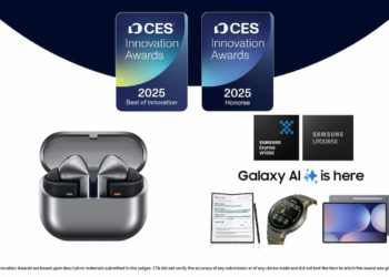 سامسونگ، برنده جوایز نوآوری CES 2025 برای هوش مصنوعی