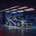 بازسازی خودروی نمادین BMW M3 GTR از بازی NFS Most Wanted