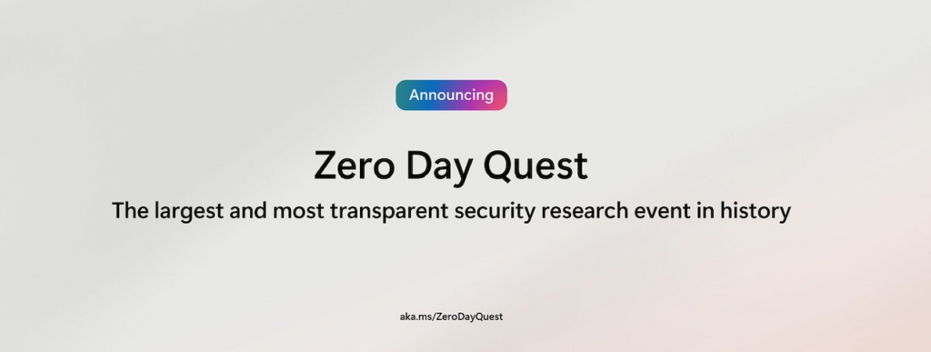 مایکروسافت از رویداد جدید هکینگ به نام Zero Day Quest رونمایی کرد